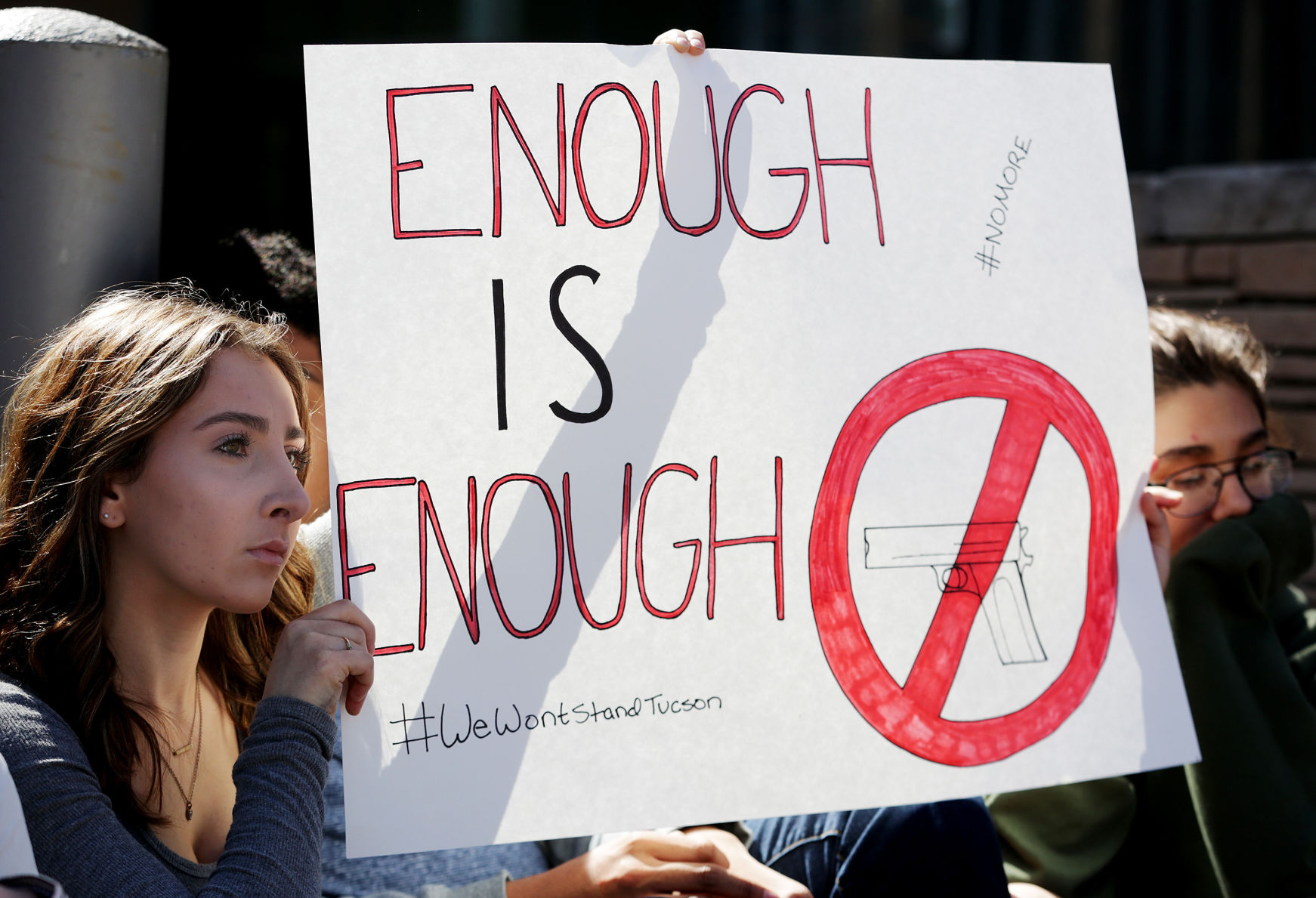 City High School students walkout in protest